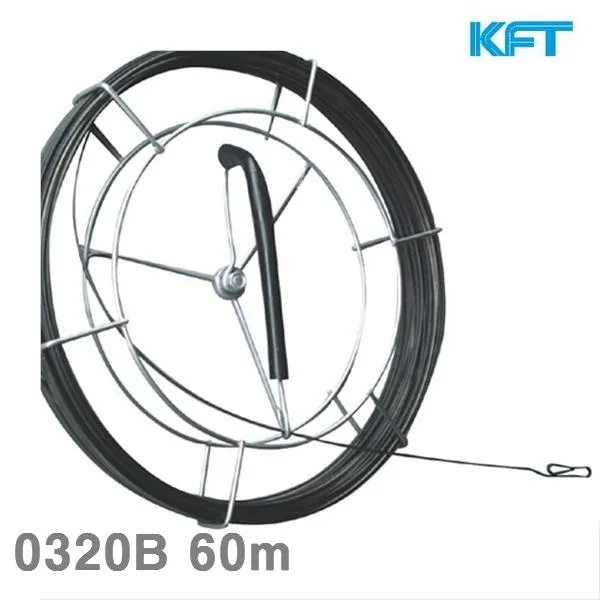 KFT 누드 스틸 요비선 0320B 60m 3.2x1.6 230 (1EA) 전선 안내선 인출선 료비선 케이블작업선 통신입선 전기 조명 요비선 스틸요비선, 본상품 선택
