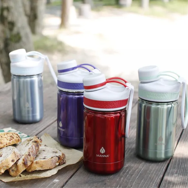 24시간 보냉효과 슈퍼 아이스 텀블러 유아보온병 울트라바이올렛