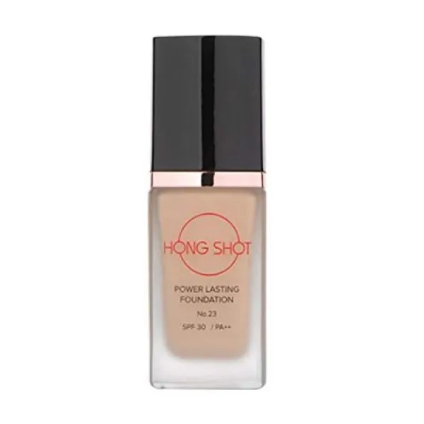 홍샷 파워 래스팅 파운데이션 SPF30 PA +++ 30ml 1oz 홍진영 K- 뷰티 (No.23) PROD1670130577, 상세 설명 참조0, One Color