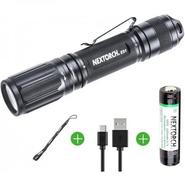 1000 루멘 재충전 용 LED 플래쉬 등-경찰 법의 집행 난조 Campin를위한 18650의 건전지 USB 재충전 용 토