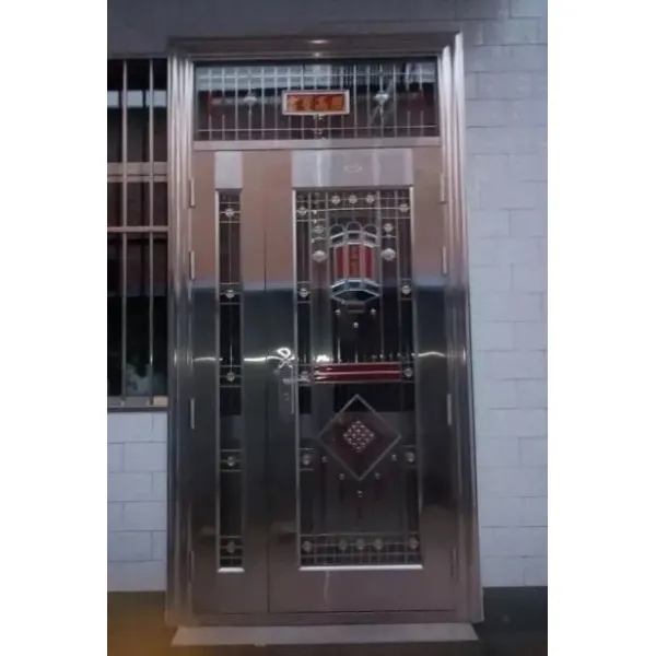 Dipylon 더블도어 304스테인리스방도문양문마을안전문백강문가용단문우자모문 간편하다