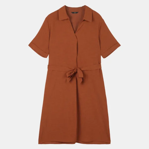 알토 앞턱 카라 벨티드 원피스(3Color) ALOW205G3 NC청주