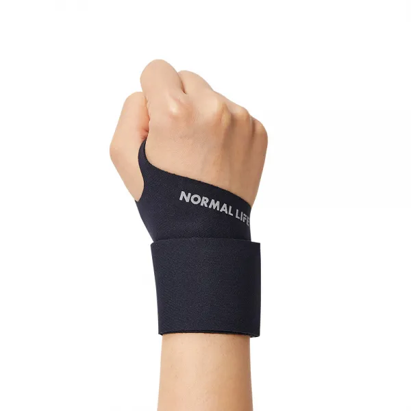 노멀라이프 데일리 손목보호대 데일리 오른쪽 블랙