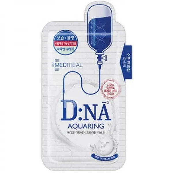 [정식 수입품] 메디 힐 DNA 뿌로아찐 마스크 팩 (아쿠아 링) 10 매 × 3 / Mediheal DNA Proatin Face Mas, 1