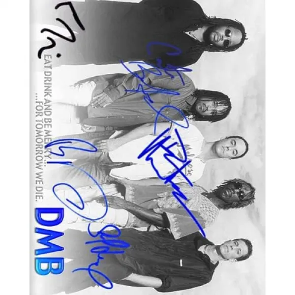 Dave 매튜스 사인 뿌리 뿌라 경악 서명 11x14 포스터 사진 9.