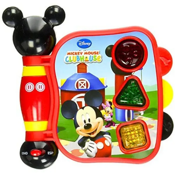 Disney 미키마우스 클럽하우스 마이크는 나의 첫 학습 책등과 소리 스타일은 다양할 수 있음 Prod820005 One Color