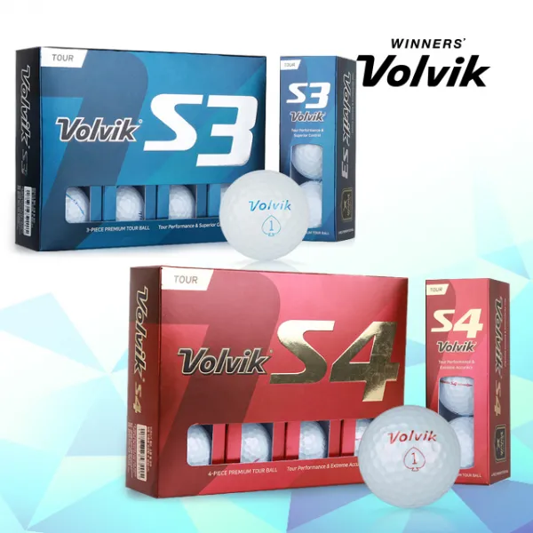  볼빅정품 2019 S3/S4 골프볼 3pcs 4pcs 12구 S3 화이트 