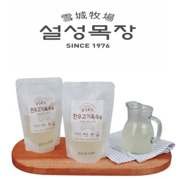  씽씽배송 설성목장 한우고기육수 6팩 Etv 설성목장 한우고기육수 6팩