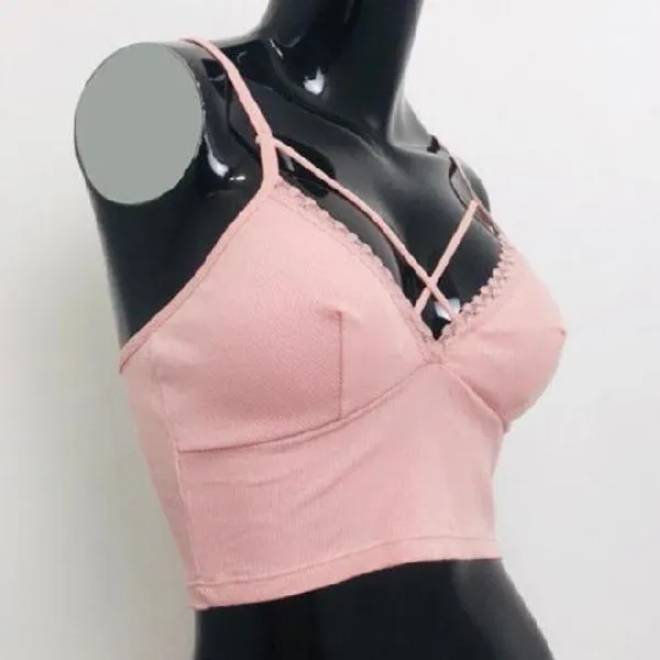 란제리 편아하게 착용 2만원대 선물 가능 건강한 브라 심리스 미들 브라렛 E 397429