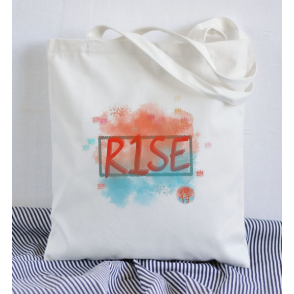 케이댄스 사진보내오면 맟춤제작 R1se 캔버스 주머니 저우전난 할로로 주변 응원함 숄더 토트백