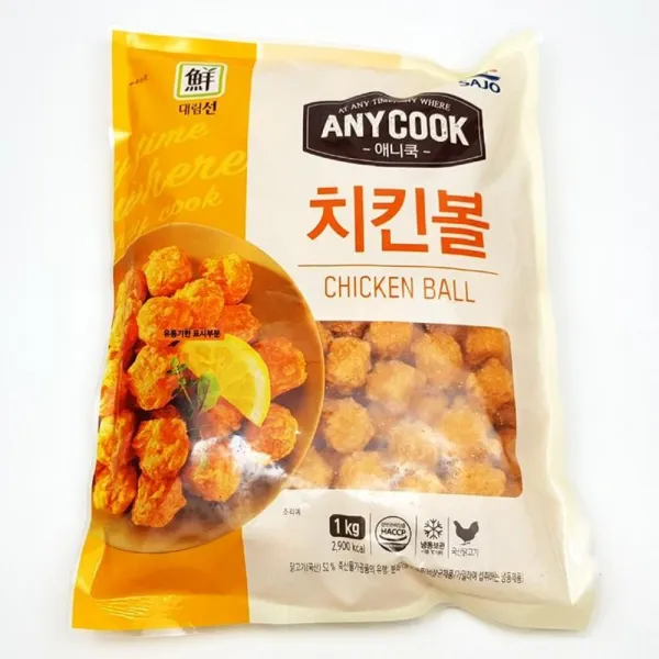 1kg 치킨볼 애니쿡 In466 458bea3b1 럭키몰 1 럭키몰 본상품선택