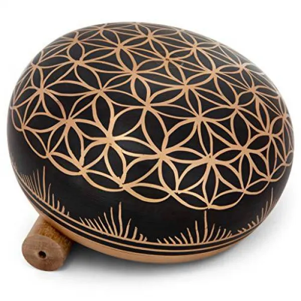 음악 디자인의 명상적 꽃 Mallet과 Cushion - 노래 에너지 치료 Mindfuln