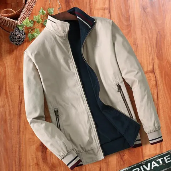 수&미 남성 봄 가을 자켓 중년남성 봄자켓 아빠 점퍼 005