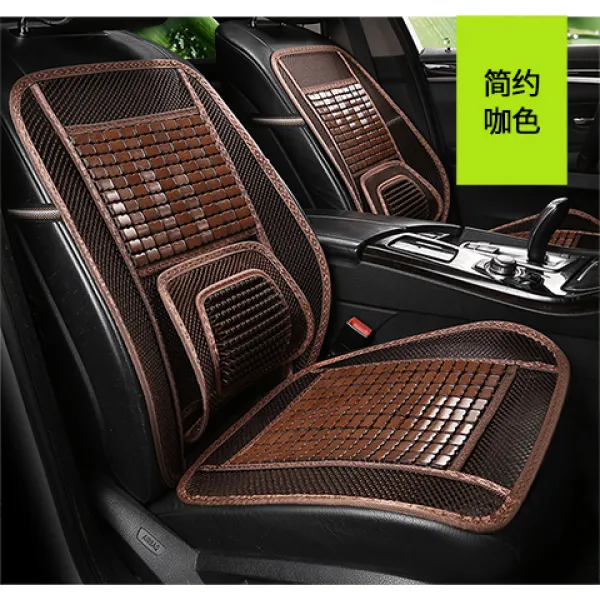 강회 캉링 H3H5H6X5준령 V6V3 단줄 반 라이트 카드 화물차 의자 커버 행상화물 여름 대나무조각 방석 안마 매트, 대나무조각 B타입 전 브라운 컬러 (