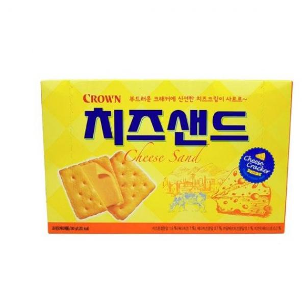 크라운 치즈샌드, 240g, 8개