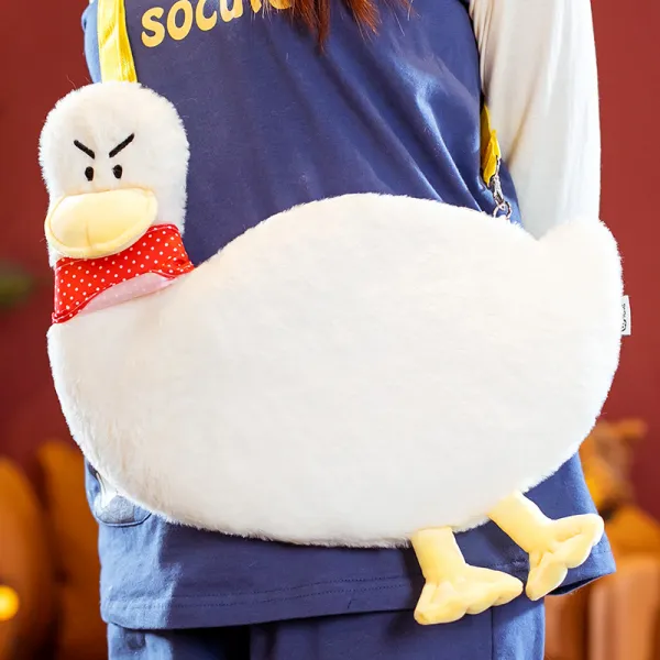 브랜드 온 중학생크로스백 겨울 가을 계절 어린오리 누이동생 애니메이션 숄더백 큐트 털 피규어