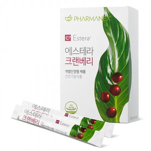 뉴스킨 에스테라 크랜베리 건강기능식품 요로건강관리 2g 30포