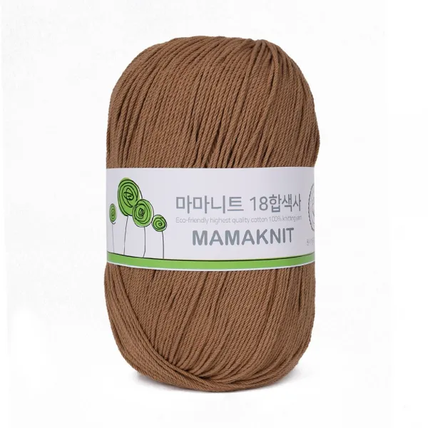 마마니트 18합색사실 동방원사 107 브라운