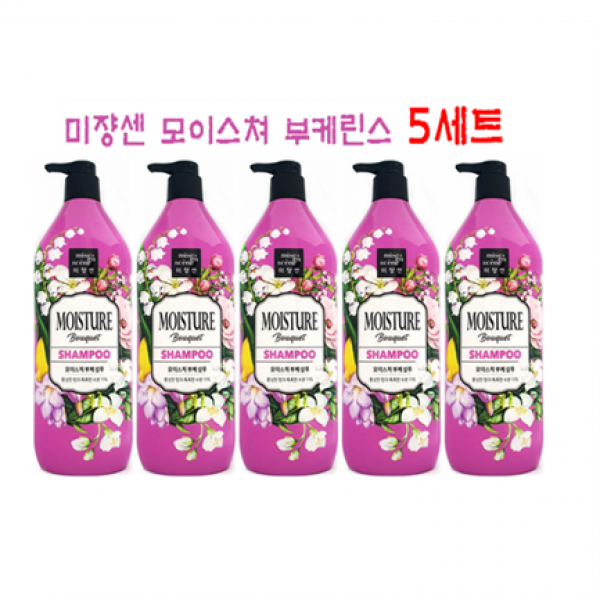 투엠샵 미쟝센 모이스처부케 샴푸1200ml, 5개