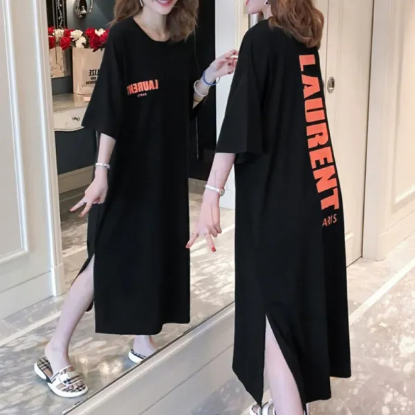 키라호시 여름 시원한 배기핏 홍콩 스타일 귀여운원피스 575호 Dz09vm