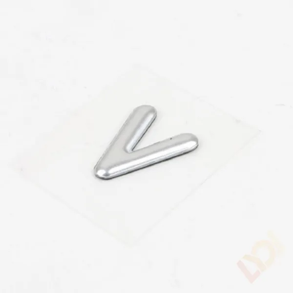 리올 입체 이니셜문자 스티커 V 