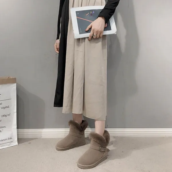 칠나무 여성 겨울 스노우 어그 부츠 털부츠 방한화 11