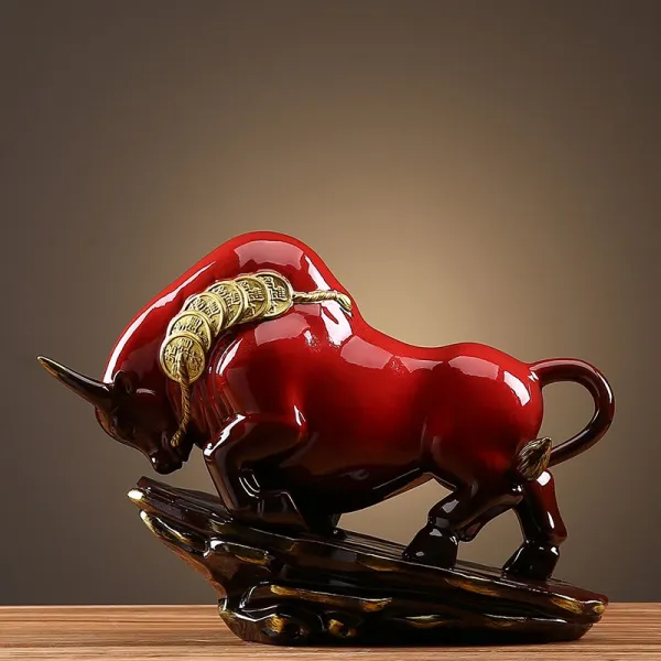 DIPYLON 동양풍장식 허세 부린 장자 구재진택우남성판공실 사장님 테이블 도자, 허풍 하늘을 찌를 듯한