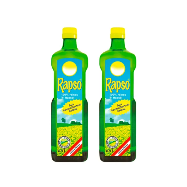 Rapso 독일 유채오일 기름 압착유채유 750ml x 2개 독일직배송