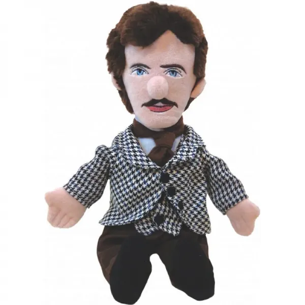 실직자 철학자 길드 Nikola Tesla Little Thinker 11 "어린이와 성인을위한 봉제 인형 단일옵션