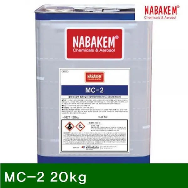 불연성 강력침투 탈지세척제 산업용 MC-2 20kg 빠른건조 1EA 유지 jhyh, 1개