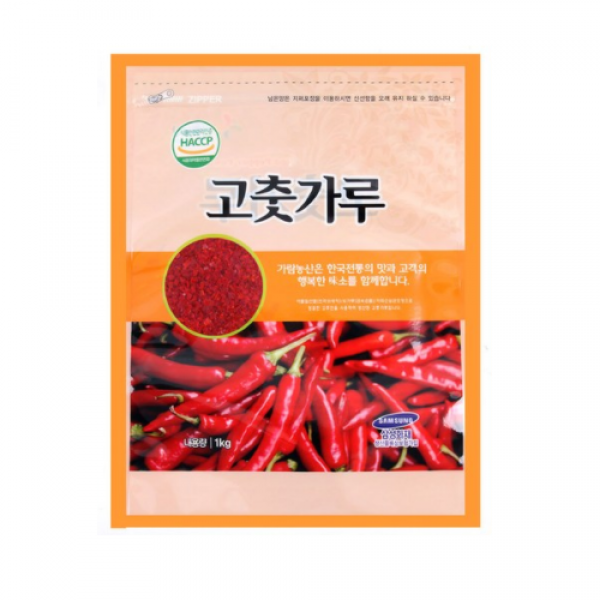 국내산 최상급 고춧가루 1kg 1개. 보통맛/최근제조/김치양념용, 1kg, 3개
