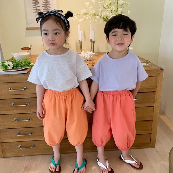 루라줌) 아기 유아 데일리 배기 편안 여름 상하복세트 문센룩 코디세트 캐주얼 트레이닝 등원룩 어린이집 여벌옷