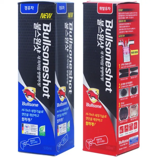 불스원샷 프리미엄 500ml 휘발유 경유용 연료시스템 엔진크리너 첨가제 출력증가 소음 매연감소 연비절감, 1개