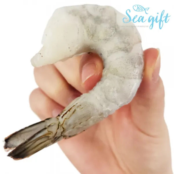씨기프트 칵테일새우 특품 중 사이즈 72-78미 생 새우살, 냉동 깐새우, 감바스용, 1팩, 900g~1000g