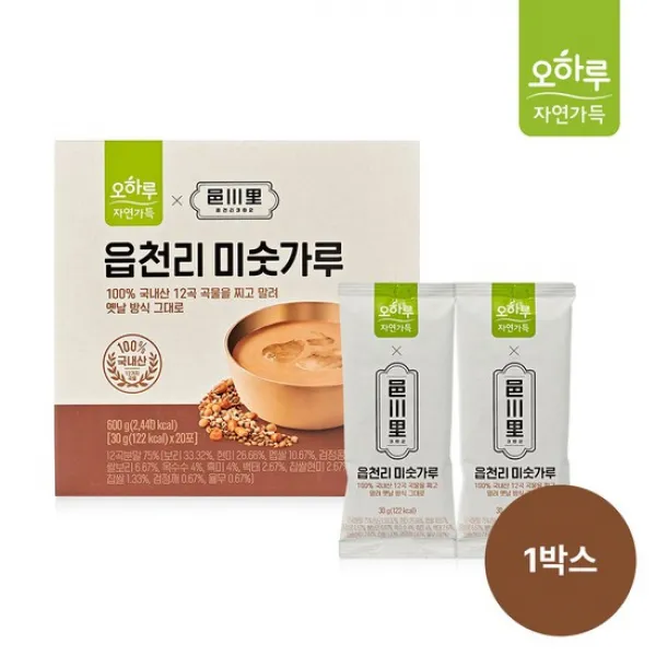 오하루 자연가득 읍천리 미숫가루 20포 1박스