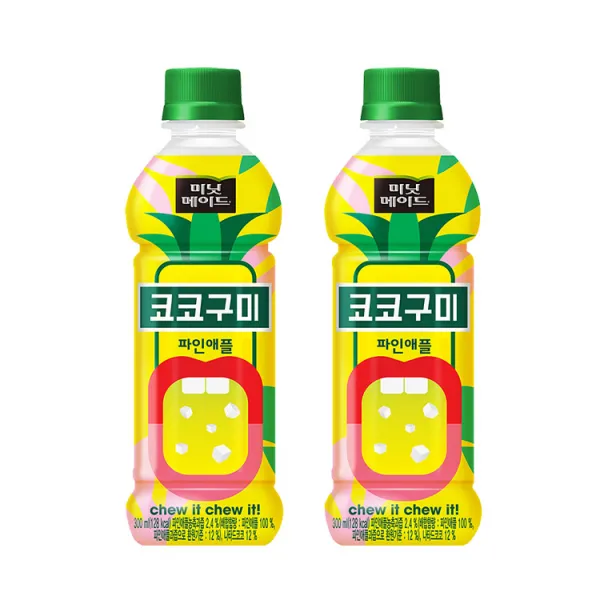 코카콜라음료 [본사직영] 미닛메이드 코코구미 파인애플 300ml PET 24개