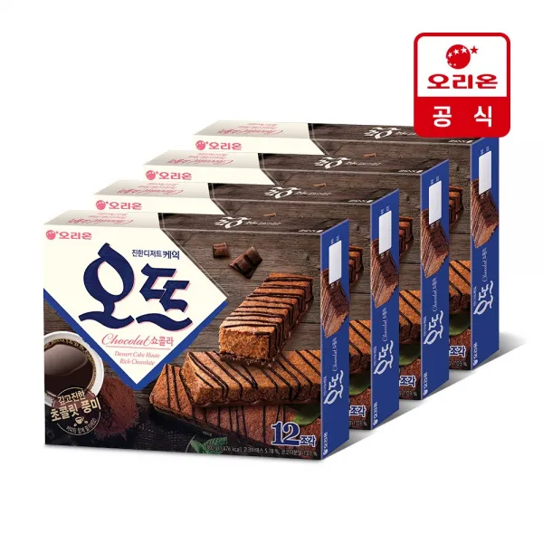 오리온 오뜨 쇼콜라 12P(300g) x 4개, 300g