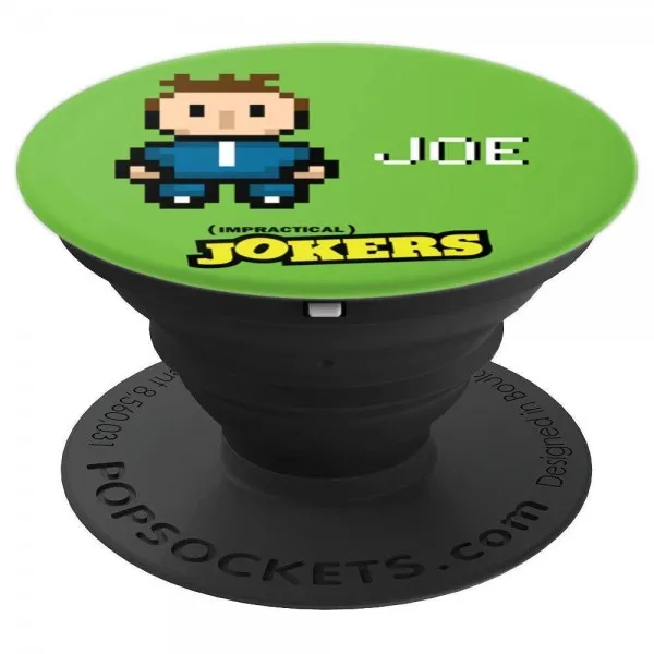 비현실적인 조커 Digi Joe PopSockets 전화 및 태블릿 용 그립 및 스탠드, 단일상품, 단일상품