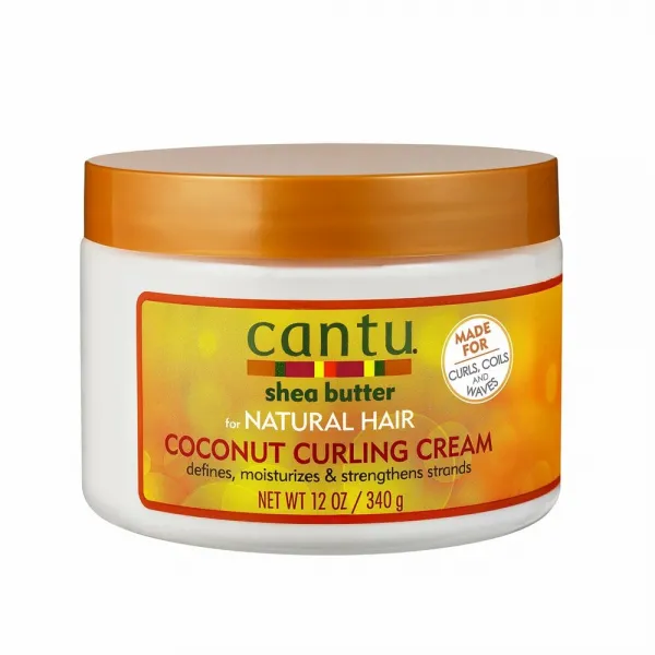 (영국직배) 1+1 Cantu 시어버터 코코넛 컬링 헤어크림 340g Shea Butter Coconut Curling Cream