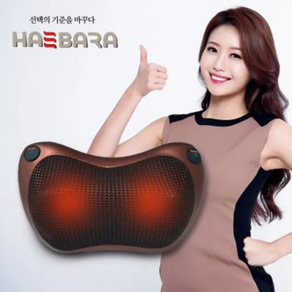 릴렉스 해바라 무선미니쿠션안마기 홈헬스케어 뒷목 건강 이미용가전, 상세페이지참조()