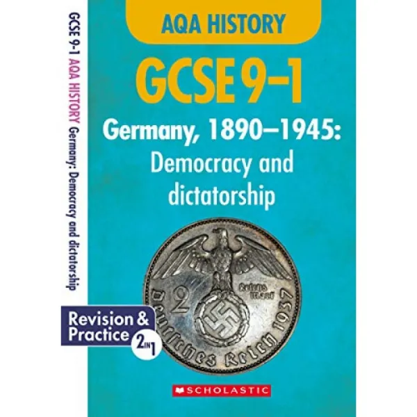 Gcse 역사 개정 및 연습장 : 독일 1890 1945 : 민주주의와 독재 무료 앱 포함 Gcse 9 1 학년 역사 단일옵션