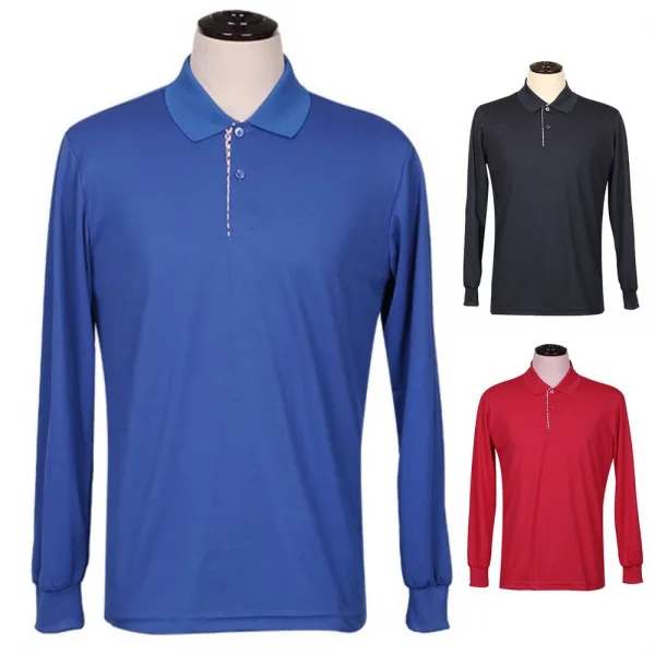 레드블루네이비 골프웨어상의 카라넥 도회적인 카라티