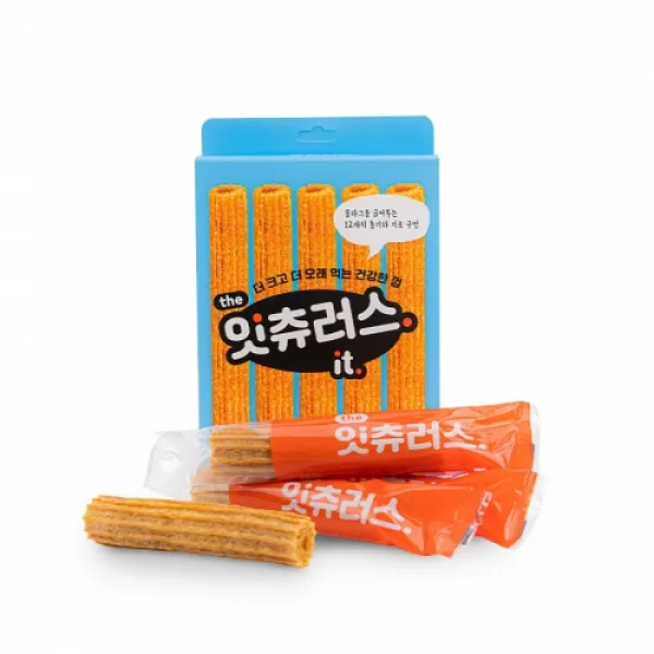 잇츄 꿀잠츄 브라운 그린 옐로우 1+2(품목별 증정 다름/옵션확인바랍니다), 1개, 선택10)잇츄러스(5개입)중대형견용