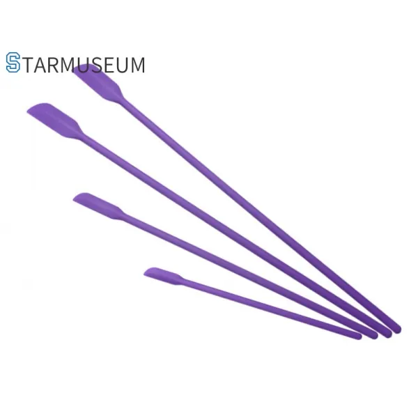 스타트샵 실리콘도구 베이킹 4 미니 숏 날카롭게 긁다 케익 다듬다 반반하게 크림 잼 칼을, 자색