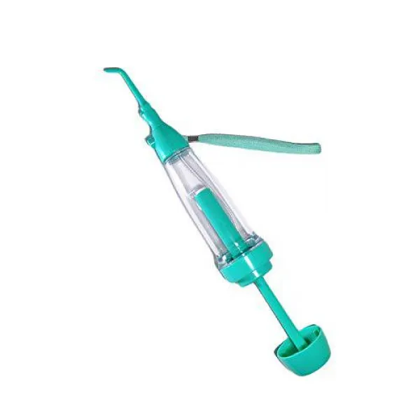 Zanus 휴대용 편도선 석 제거제 도구 편도선 세척기 녹색 분리형 빨 위생 상세내용참조