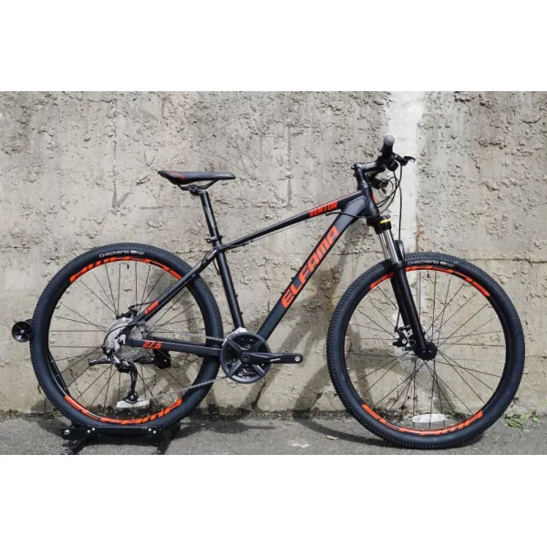 2022 엘파마 입문용 MTB 자전거 벤토르V1000 27단 100% 무료 조립 배송, 블랙/레드