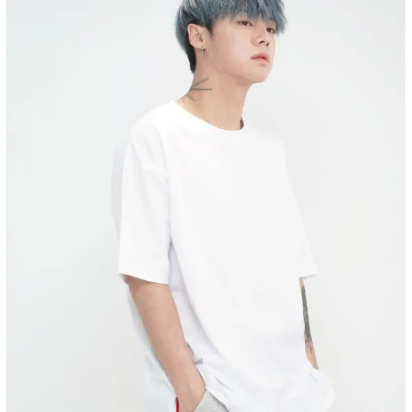 베럴댄나우 레이어드용 남녀공용 오버핏 반팔&긴팔 티셔츠