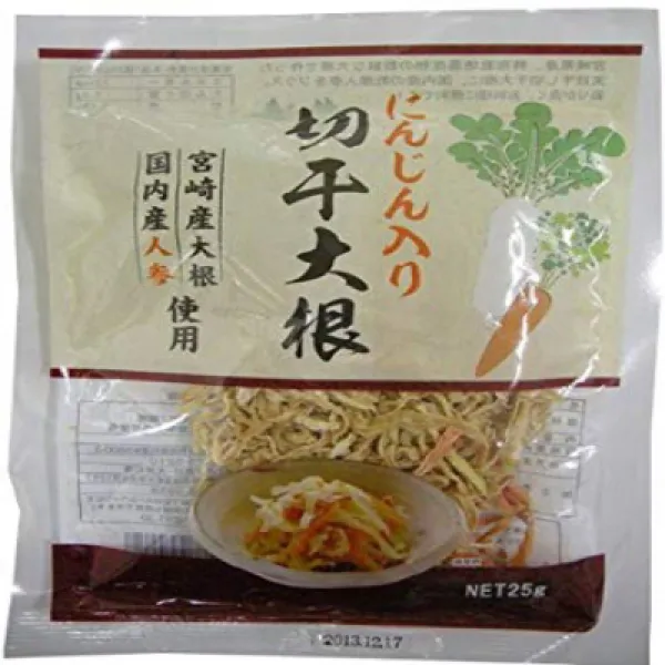 角屋米穀 人参入 切干大根 25g×5個 角屋 미곡 인 참여 말랭이 무 25g × 5 개, 1