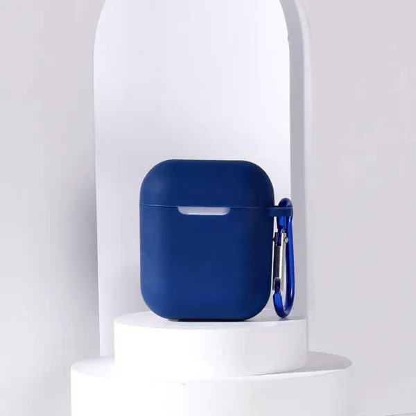 헤드폰케이스 유선 이어폰 수납함 독자적 디지털 전원케이블 수납가방 휴대용 피스넷 케이스정리 작은 기본 T03 로얄블루