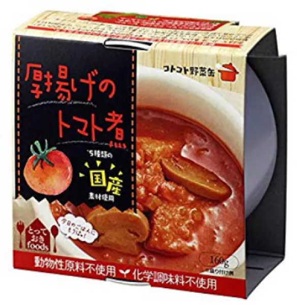 コトコト野菜缶　厚揚げのトマト煮 헌데 야채 캔 두부 튀김 토마토 조림, 1